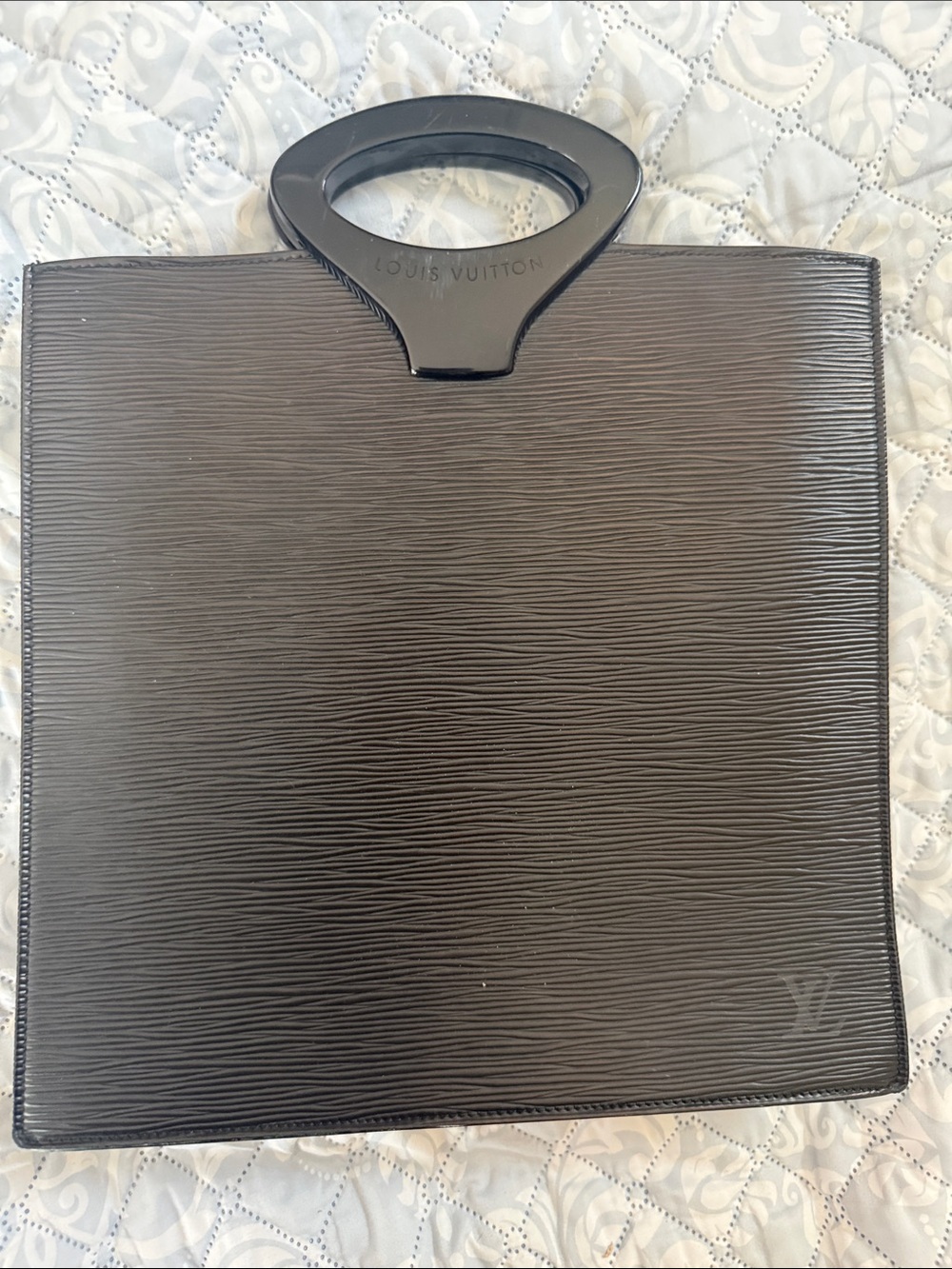 Louis Vuitton Epi Noctambule tote in black, model M54522 - Picture 8 of 10